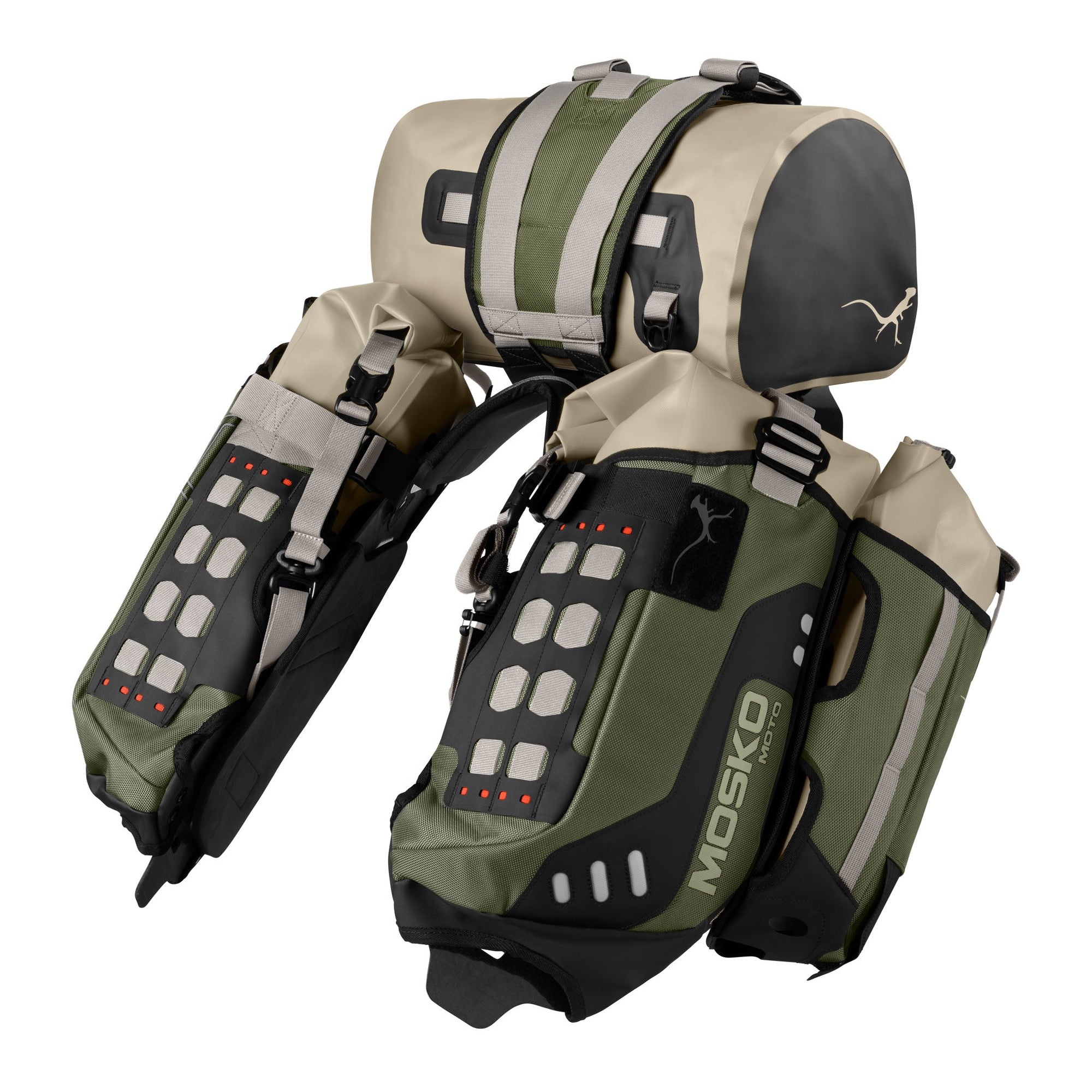 Mosko Moto Rackless System Reckless 40L (V4.0)

[reckless-40l-v4-0:woodland, aux-pox-4l-v2:woodland|qty:2, stinger-22l-tailbag:woodland|qty:1]
