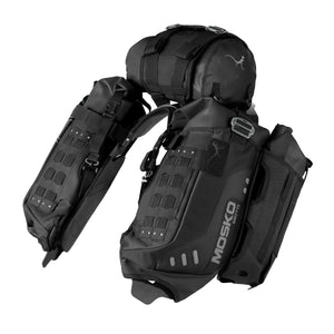Reckless 40 TBK Stinger 8 2 Aux Pox [reckless-40l-v4-0:triple black, stinger-8-drybag:triple black|qty:1, aux-pox-4l-v2:triple black|qty:2]